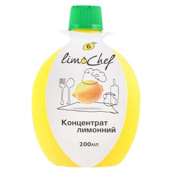 LimoChef Concentrated Lemon Juice 200ml - buy, prices for NOVUS - photo 1