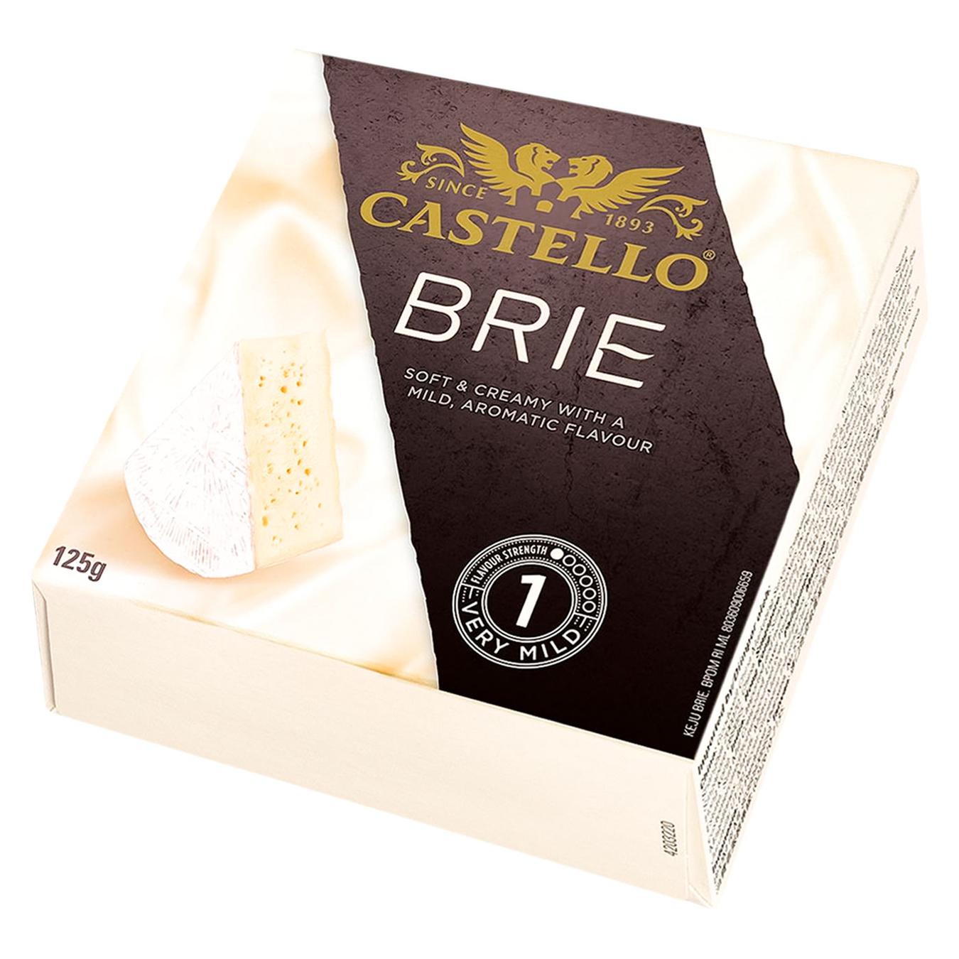 

Сыр Castello Бри мягкий с белой плесенью 50% 125г