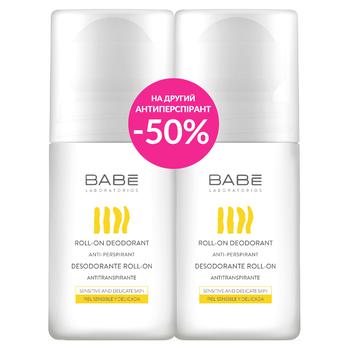 Babe Roll-On Deodorant 2x50ml -50% In the Second