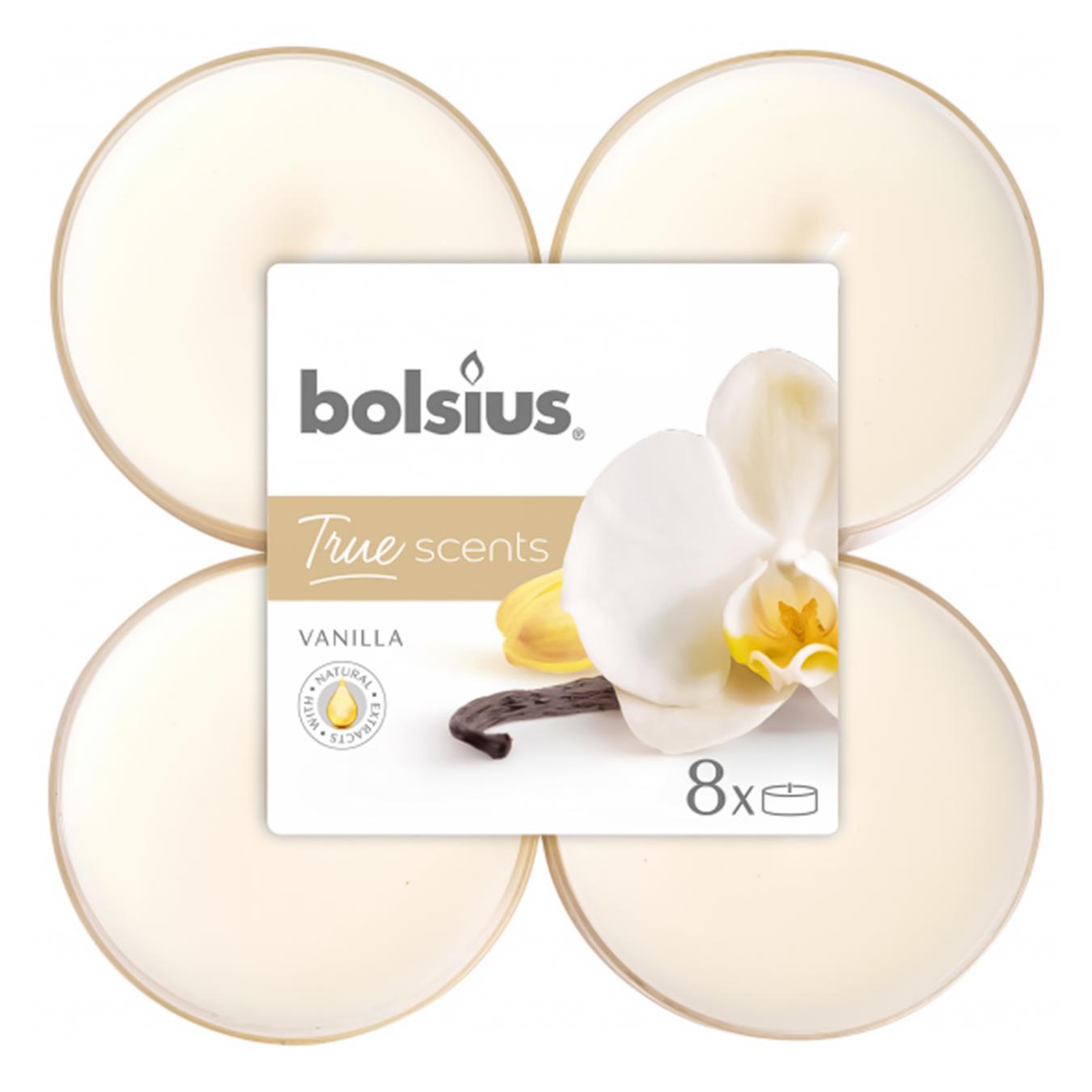 

Свечи-таблетки Bolsius True Scents Ваниль 8г х 8шт