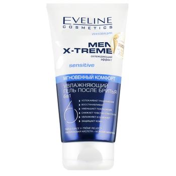 Гель после бритья Eveline Men X-treme 6в1 увлажняющий 150мл - купить, цены на Auchan - фото 1