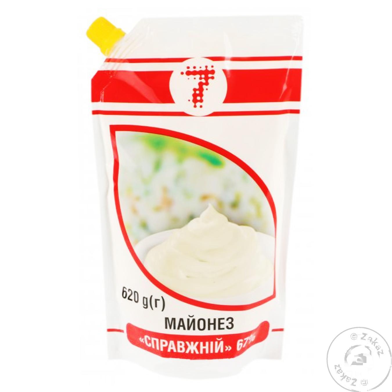 

Майонез Семерка Настоящий 67% 620г