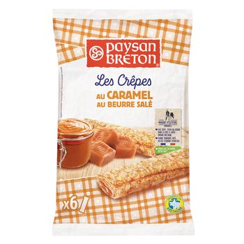 Млинці Paysan Breton з карамеллю і солоним маслом 30г*6шт - купити, ціни на NOVUS - фото 1