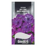 Семена Seedera Цветы Петуния Дот Стар Дарк Вайлит F1 10шт