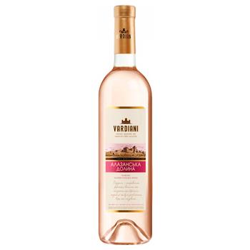 Vardiani Alazani Valley Rose Semisweet Wine 9-13% 0.75l - buy, prices for Supermarket "Kharkiv" - photo 1