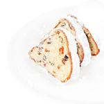 Stollen Christmas Cake