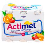 Продукт кисломолочний Danone Actimel мультифрукт 1,5% 6х100г
