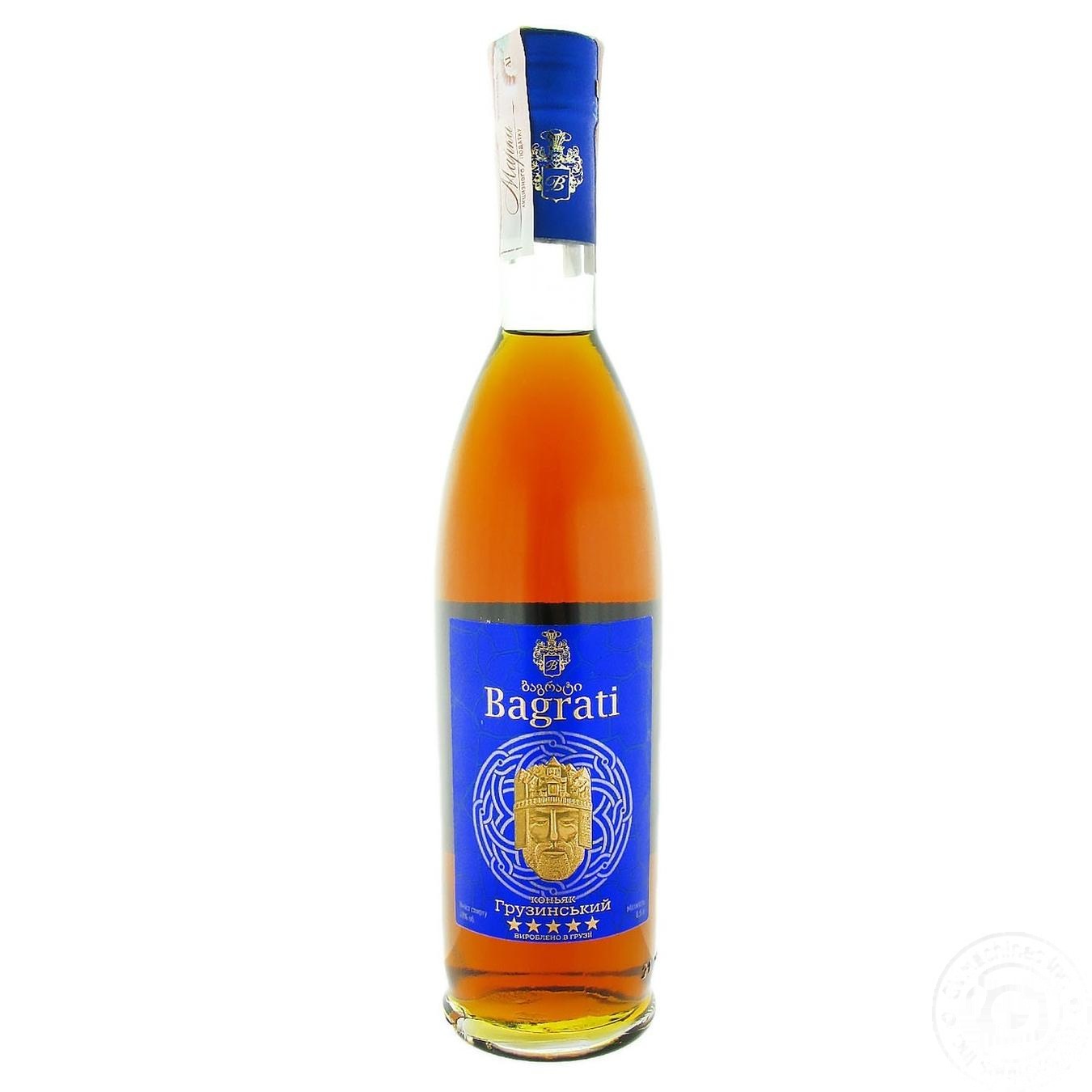 

Коньяк Bagrati 5 звезд 40% 0.5л