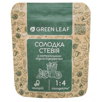 Заменитель сахара Green Leaf Сладкая стевия 100г - купить, цены на Auchan - фото 1