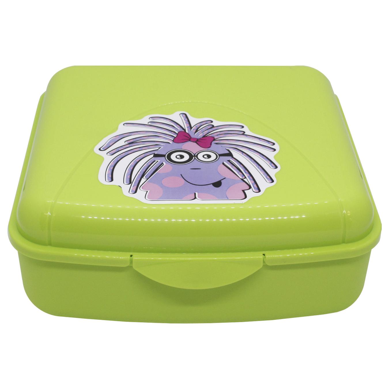 

Контейнер Алеана Монстрик оливковый универсальный 20х20х7,5см