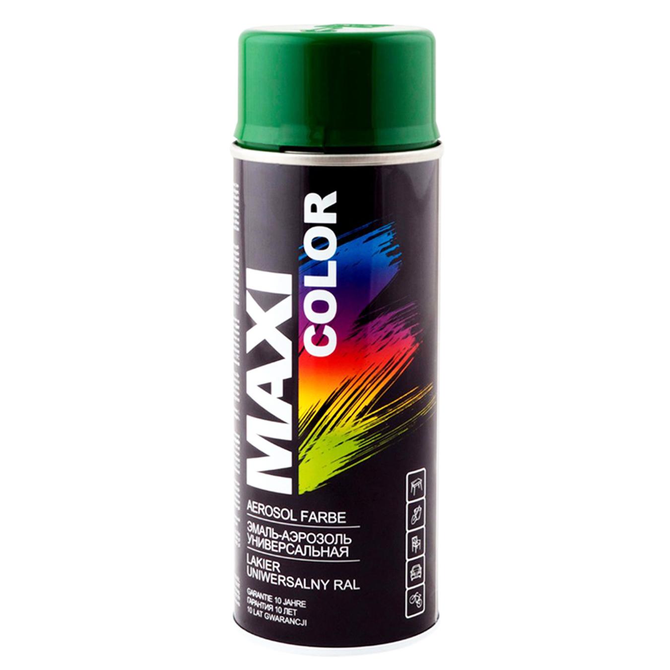 

Эмаль аэрозольная Maxi Color универсальная декоративная зеленая 400мл