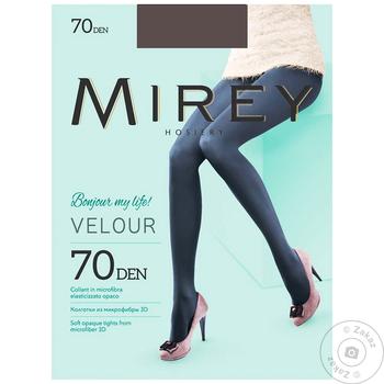 Колготы женские Mirey Velour 70ден р.3 caffe - купить, цены на - фото 1