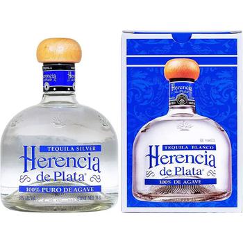 Текила Herencia de Plata Blanco 38% 0,7л - купить, цены на AlcoHub - фото 1