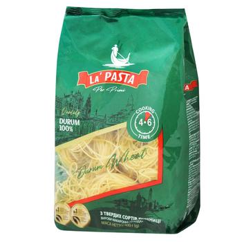 Макаронні вироби La Pasta Гнізда 400г - купити, ціни на КОСМОС - фото 1