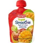 Пюре Semper Смузи из яблок и манго 90г