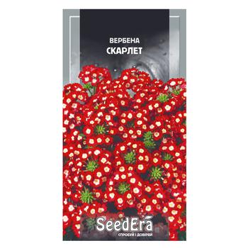 Seedera Flowers Verbena Hybrid Scarlet Seed 0.2g - buy, prices for Tavria V - photo 1