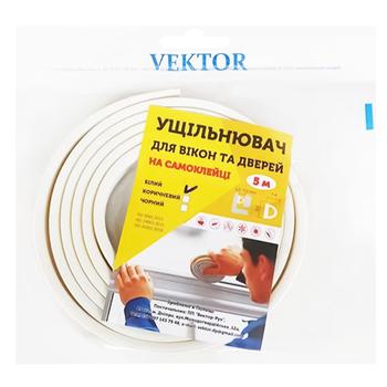 Vektor White Self-Adhesive Sealer 9x7.5x5000mm - buy, prices for Tavria V - photo 1