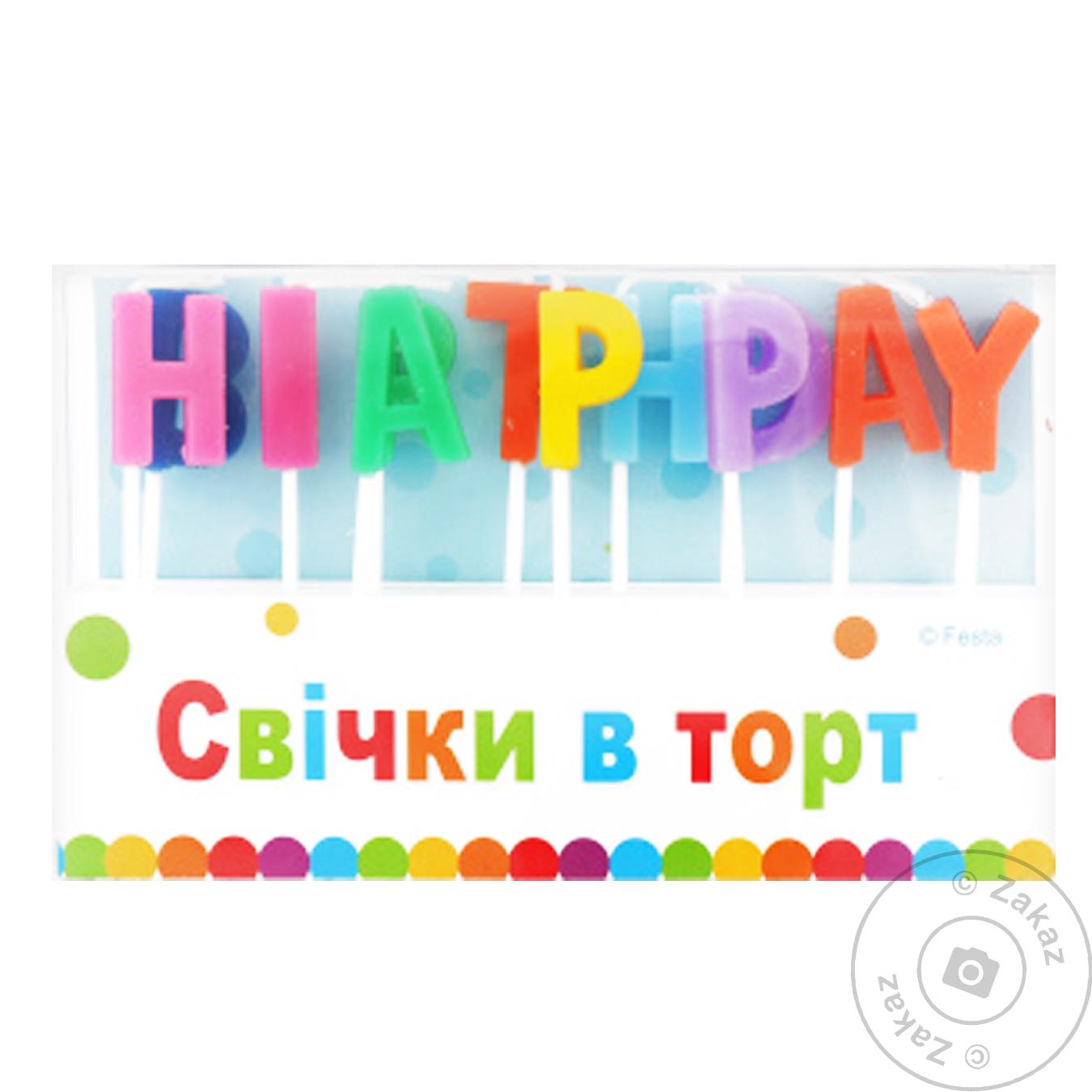 

Свеча Party Favors для торта 13шт