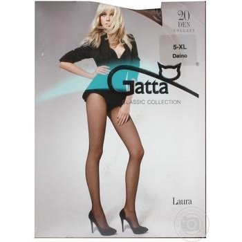 Колготи жін.Gatta Laura 20den 5 в ассортименте - купить, цены на - фото 1