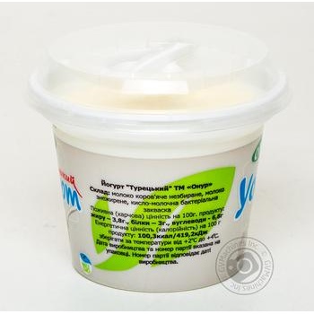 Onur Turkish yogurt 3.8% 250g - buy, prices for MegaMarket - photo 4