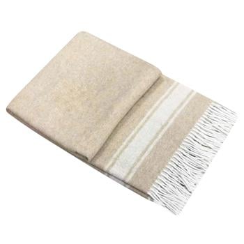 Lanavitta Wool Mix Beige Plaid 140x200cm - buy, prices for - photo 1