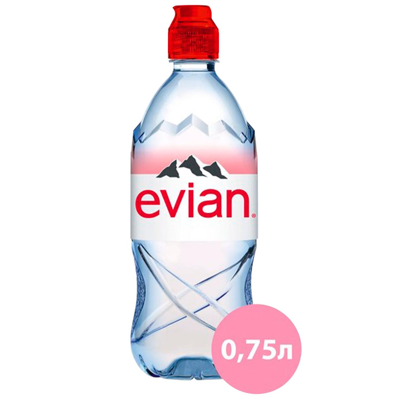 

Вода Evian минеральная негазированная 0,75л