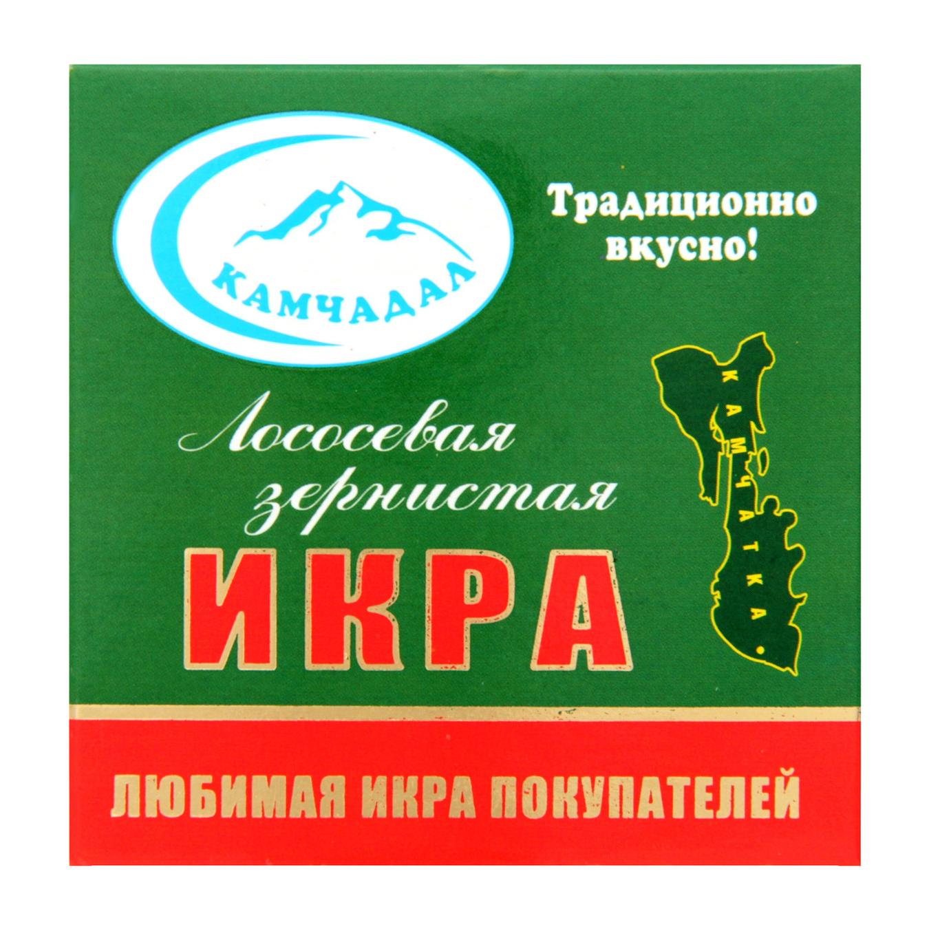 

Икра лососевая Камчадал Премиум зернистая 100г