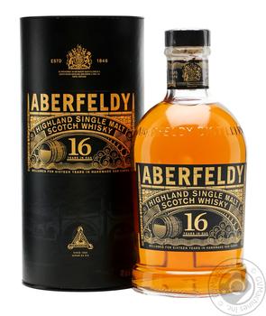 Whiskey Aberfeldy single malt 40% 700ml in a box Scotland England - buy, prices for MegaMarket - photo 1