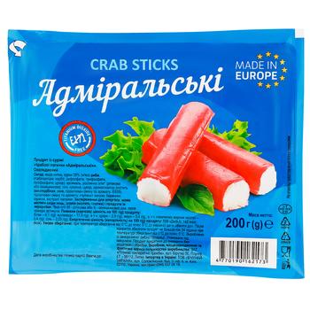 Admiralski Chiiled Crab Sticks 200g