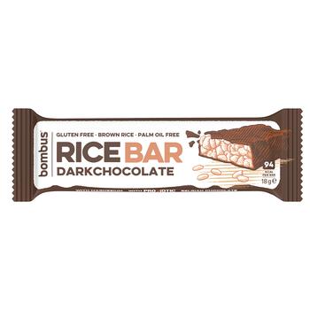 Bombus Rice Bar in Dark Chocolate 18g - buy, prices for COSMOS - photo 1