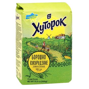 Мука кукурузная Хуторок 900г