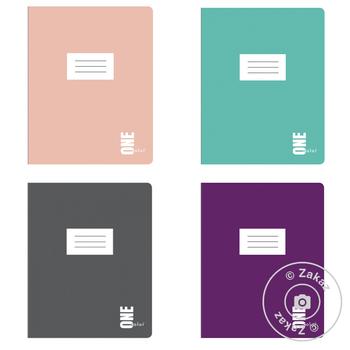 Interdruk One Color Notebook A5 12 Sheets Checkered assortment - buy, prices for - photo 2