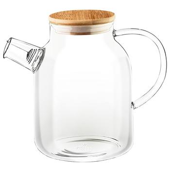 Wilmax Thermo Glass Brewing Teapot with Spiral 1.6l