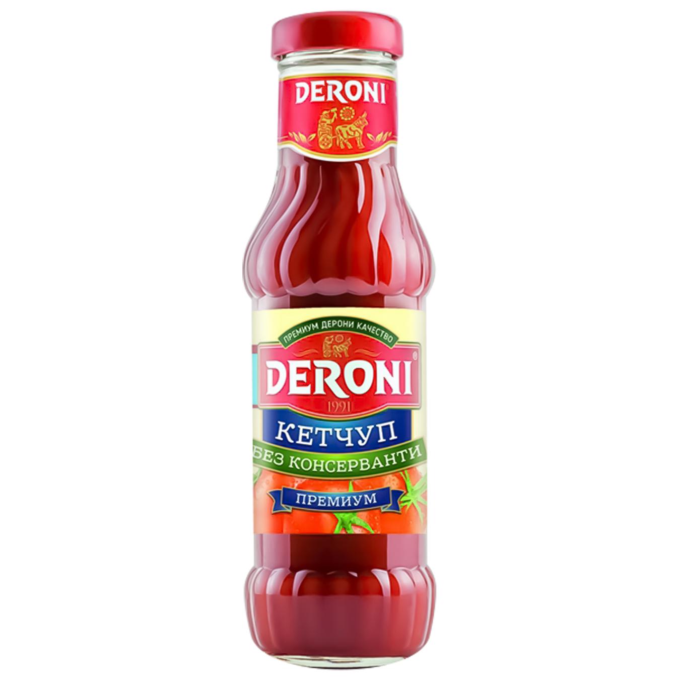 

Кетчуп Deroni Премиум 340г