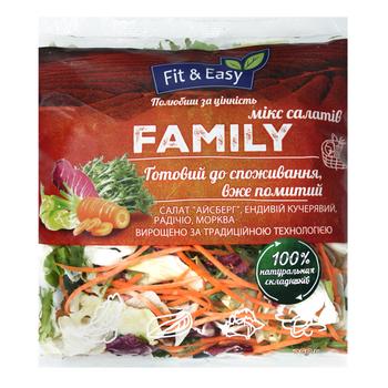 Fit&Easy Family Salad 150g - buy, prices for COSMOS - photo 1