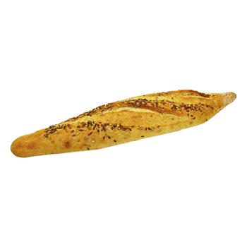 With Sourdough Spelled Baguette 270g - buy, prices for NOVUS - photo 1