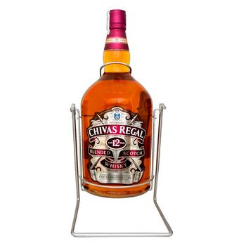 Віскі Chivas Regal 12 років 40% 4,5л - купити, ціни на METRO - фото 1