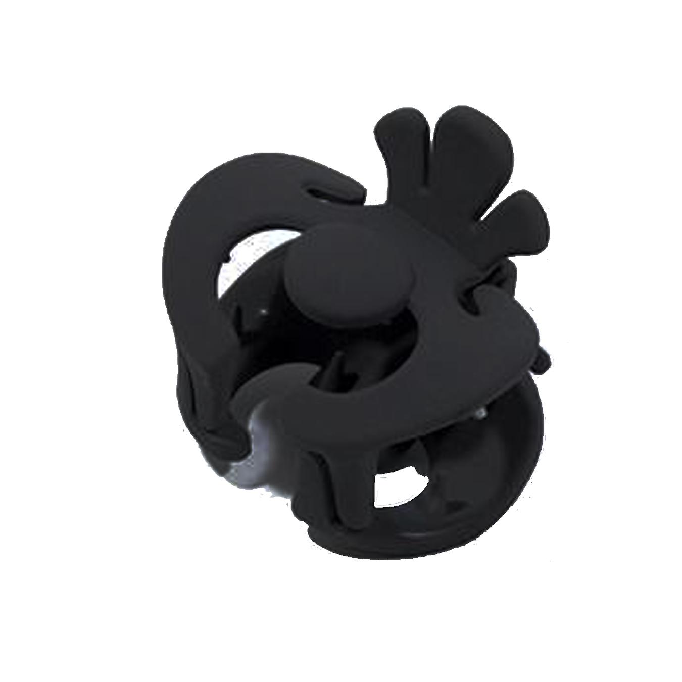 

Заколка-крабик Dini Matte Style Фигурный мини серый для волос d-927
