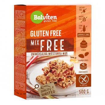 Balviten Universal Rice Mixture Gluten-free For Baking 500g - buy, prices for Tavria V - photo 1