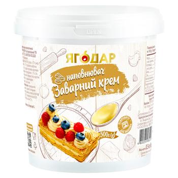 Наповнювач Yagodar Заварний крем 500г - купити, ціни на NOVUS - фото 1