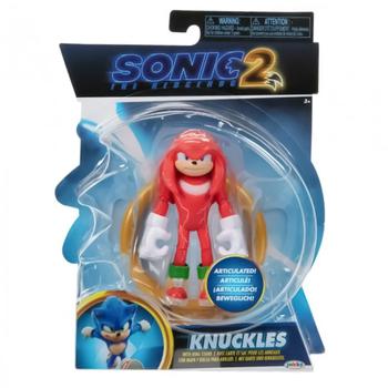 Sonic the Hedgehog 2 W2 Knuckles Game Figure with Articulation and Accessories 10cm - buy, prices for COSMOS - photo 1