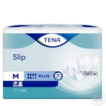 Подгузники Tena Slip Plus Medium для взрослых 30шт