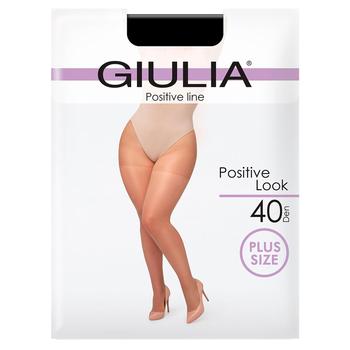 Колготы женские Giulia Positive Look 40 Den р.7 nero черные
