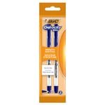Ручка BIC Gel-ocity Stic гелева синя 2шт