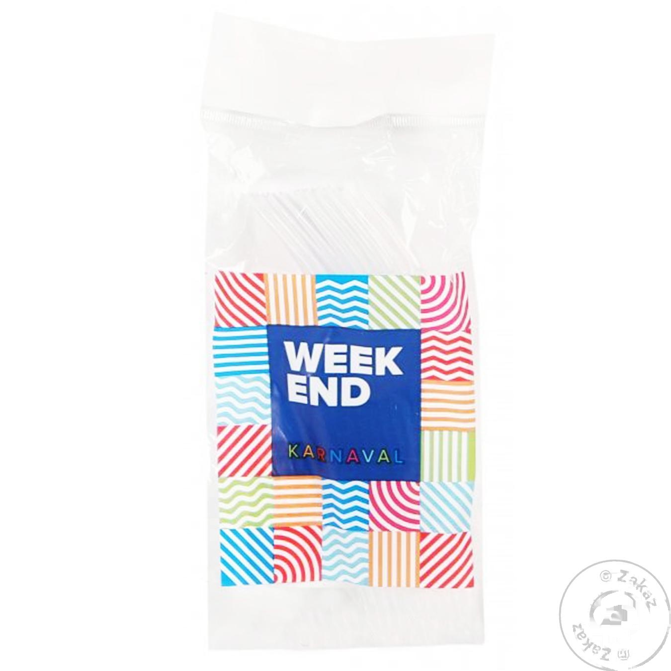 

Вилка одноразовая Week End Karnaval пластиковая 10шт