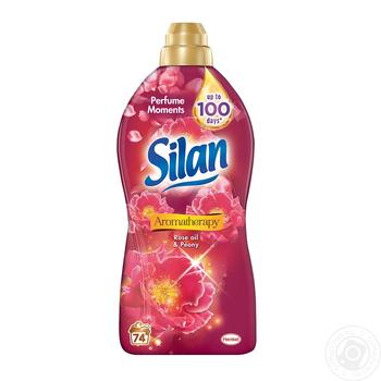 Кондиционер для белья Silan Ароматерапiя Гiбiскус и роза 2л купить, цены на МегаМаркет - фото 1
