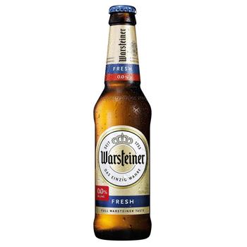 Пиво Warsteiner Fresh світле безалкогольне 0,33л - купити, ціни на NOVUS - фото 2