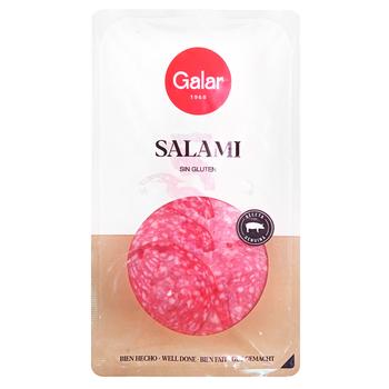 Колбаса Galar Салями нарезанная 80г - купить, цены на NOVUS - фото 1