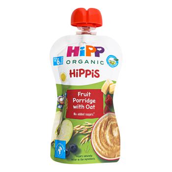 Пюре Hipp Hippis Фруктовая каша овсяная 100г - купить, цены на КОСМОС - фото 1