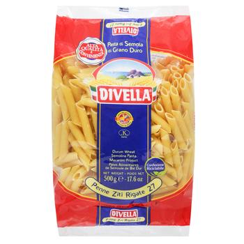 Макаронні вироби Divella Penne Ziti Rigate №27 500г